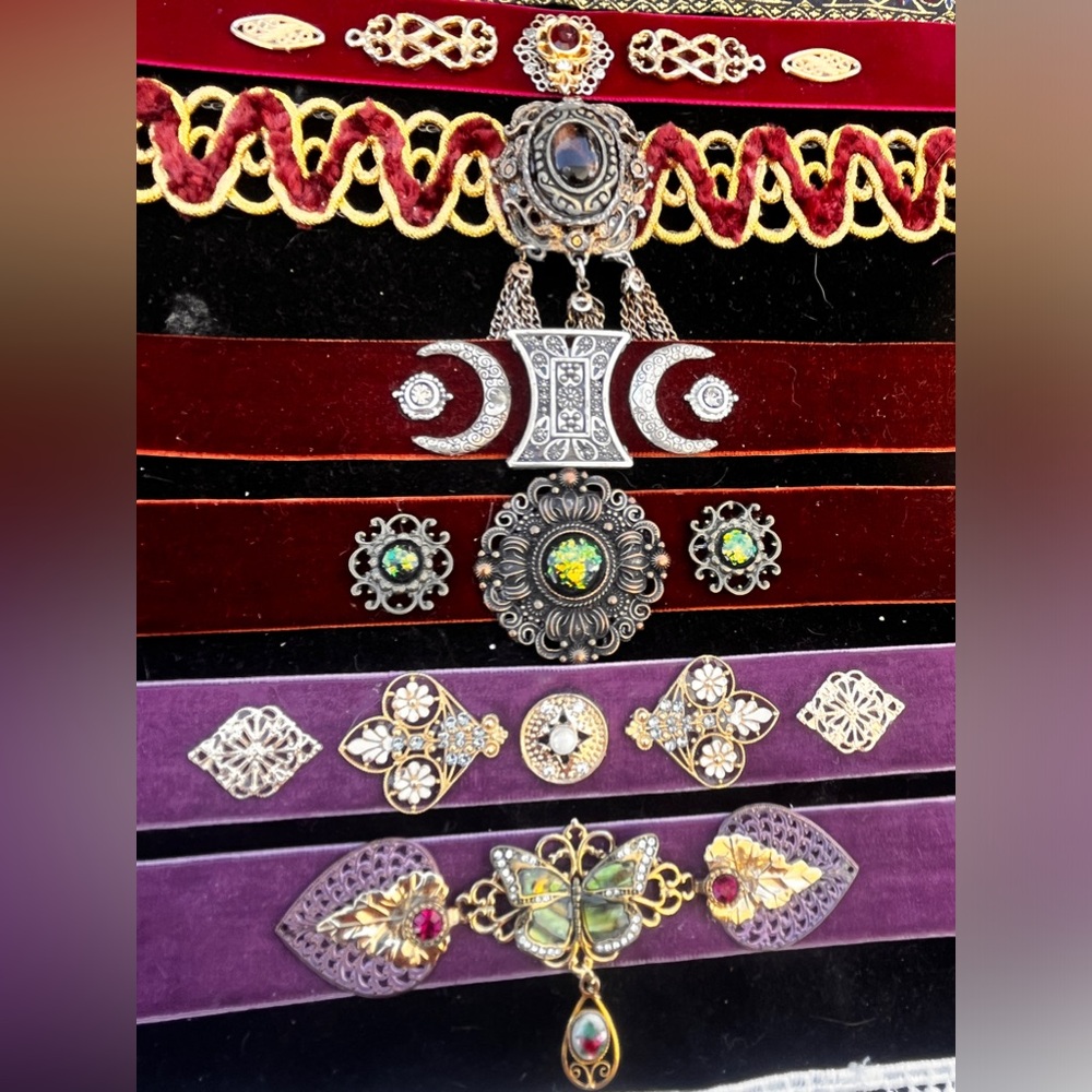 Beautiful handmade chokers